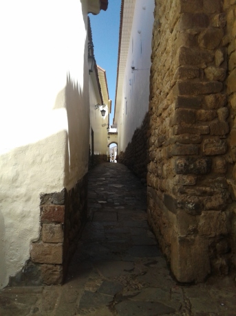 Ruelle dans le ville de Cuzco au Pérou